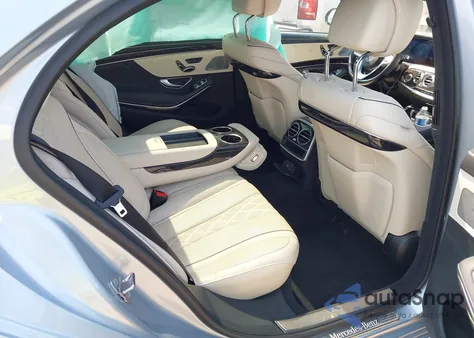 2019 Mercedes-Benz S 560 from USA, damaged, VIN WDDUG8DBXKA480087